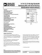 DataSheet AD5453 pdf